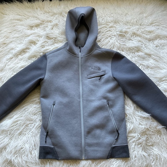 The North Face Shirts | The North Face Gray Thermal 3D Full-Zip Hoodie | Color: Gray | Size: S | Becksterb's Closet